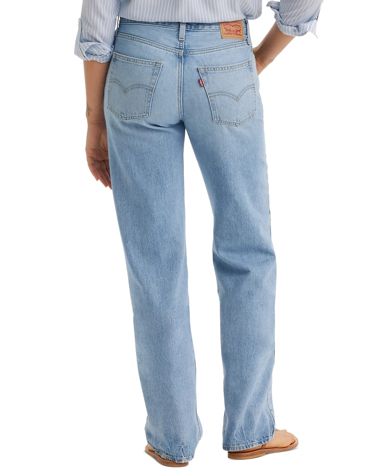 Levi's Women's Mid Rise Cotton 94 Baggy Jeans