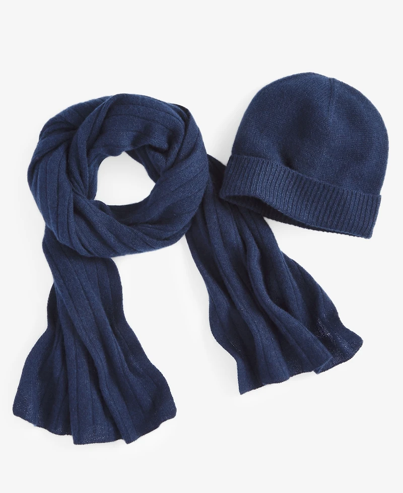 Charter Club 100% Cashmere Cuffed Beanie, Created for Macys
