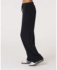 Rebody Active Women's Retreat Waffle Wide Leg Pant 30"
