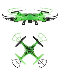 World Tech Toys Striker-x Glow-In-The-Dark 2.4GHz 4.5CH Rc Hd Camera Drone