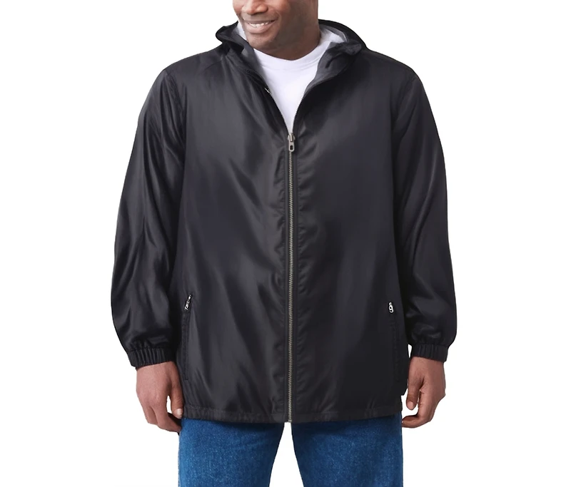 KingSize Big & Tall Jersey-Lined Windbreaker