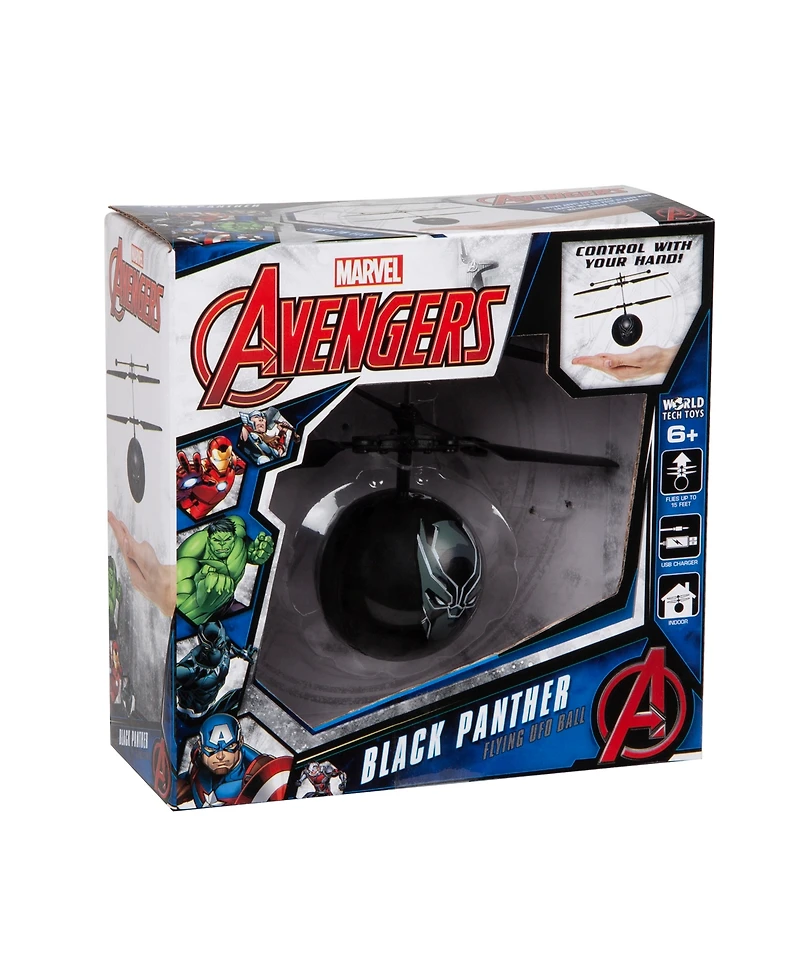 World Tech Toys Marvel Avengers Black Panther Ir Ufo Ball Helicopter