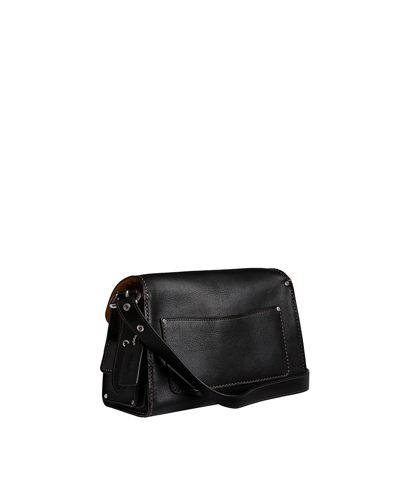 Coach Cargo Turnlock Soft Western Tabby Leather Shoulder Bag