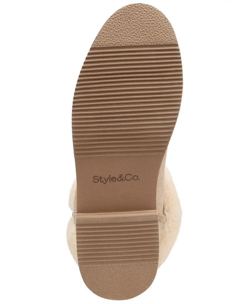Style & Co Women's Kalliee Cuffed Boots, Created for Macy's