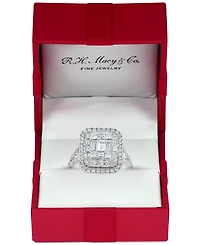 Effy Diamond Cluster Statement Ring (2 ct. t.w.) 14k White Gold