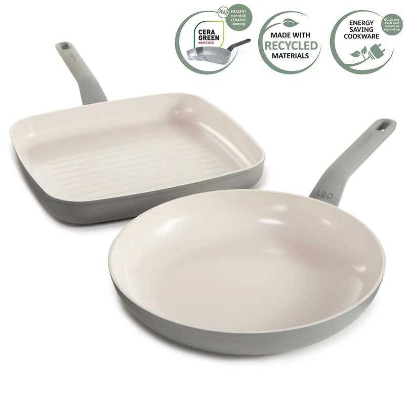 BergHOFF Balance Non-stick Ceramic Frying Pan 11", Recycled Aluminum