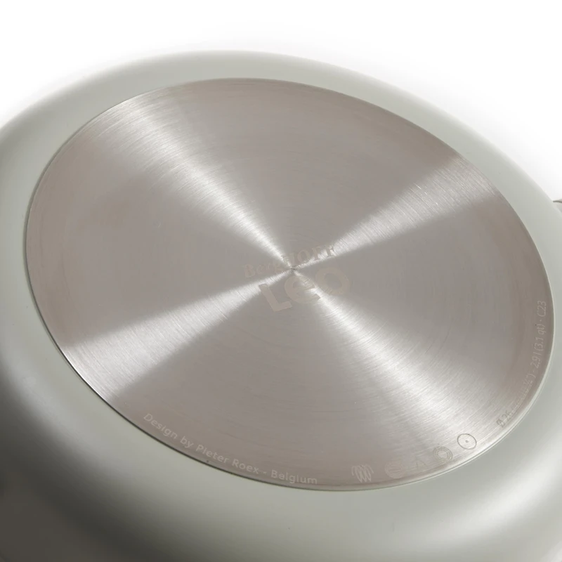 BergHOFF Balance Non-stick Ceramic Saute Pan 10.25", 3.1qt. With Glass Lid, Recycled Aluminum