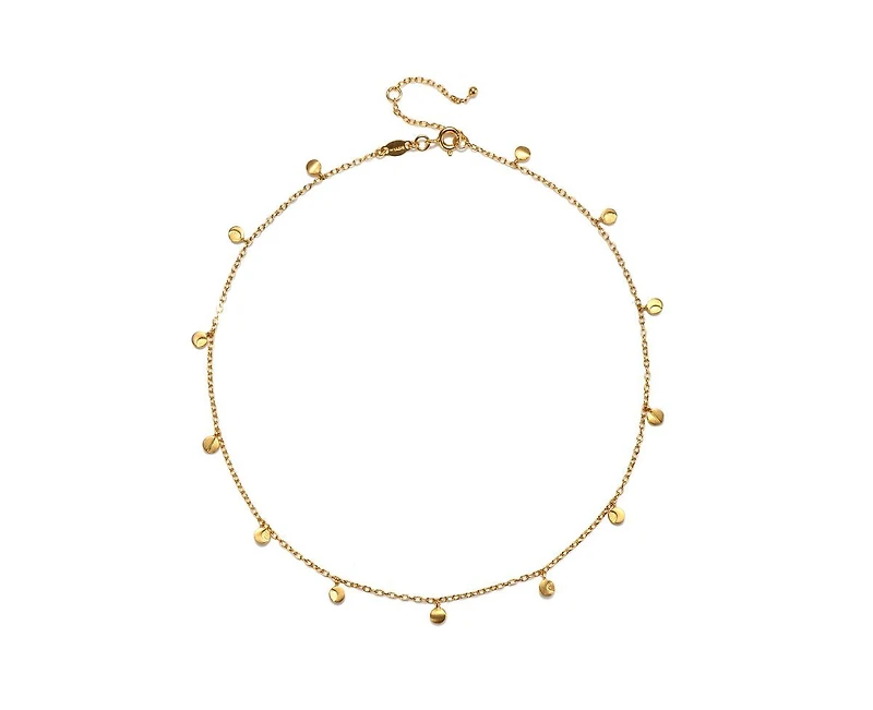 Moon Phases of Femininity Gold Choker