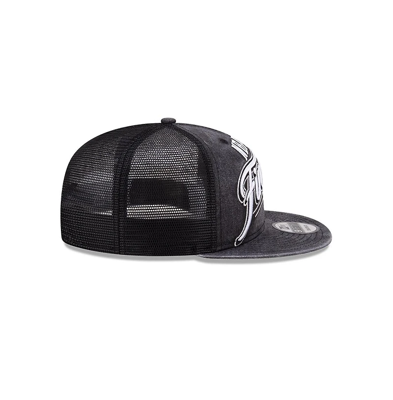 New Era Men's Black Boston Celtics 2024 Eastern Conference Champions Locker Room 9FIFTY Snapback Hat