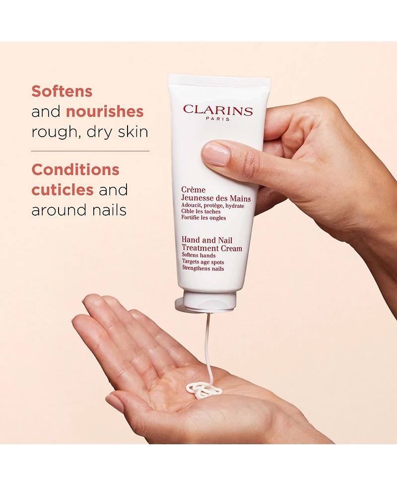 Clarins Hand & Nail Nourishing Treatment Cream, 3.4 oz.