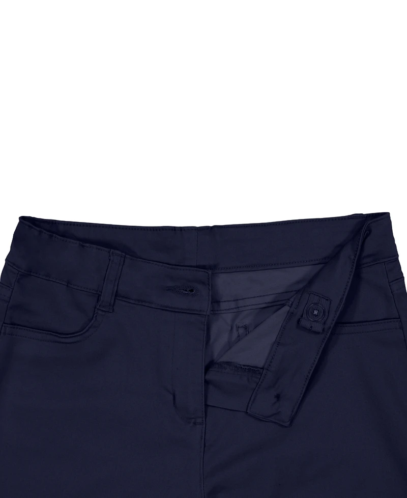 Nautica Big Girls Uniform 5 Pocket Stretch Sateen Skinny Pants