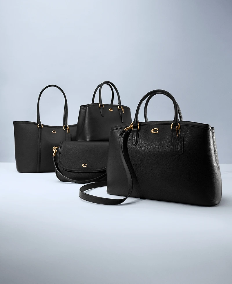 Coach Legacy Medium Pebble Leather Shoulder Bag