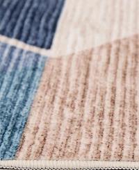 Mink Home Velvet Touch Washable Dev-001 7'6" x 9'6" Area Rug