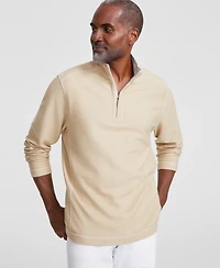 Tommy Bahama Men's Bayview Reversible Quarter-Zip Sweater