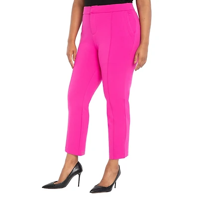 Eloquii Women's Tall The Ultimate Stretch Slim Leg Pant