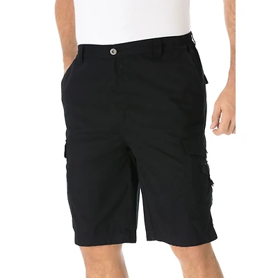 KingSize Big & Tall 10" Side Elastic Canyon Cargo Shorts
