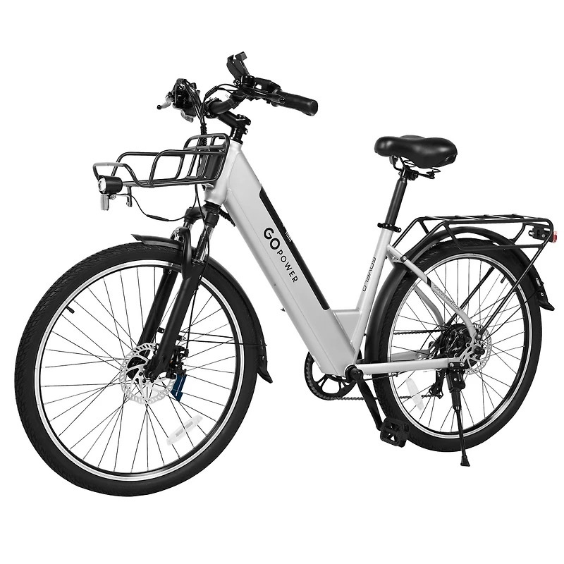 GoPowerBike GoVelo Ebike with 20 mph Max Speed & 500W Motor