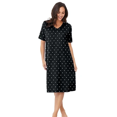 Dreams & Co. Women's Print Sleepshirt