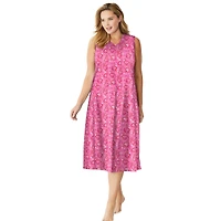 Dreams & Co. Women's Long Sleeveless Sleepshirt