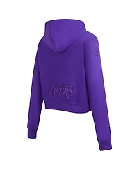 Pro Standard Men's Purple Los Angeles Lakers Triple Tonal Full-Zip Hoodie