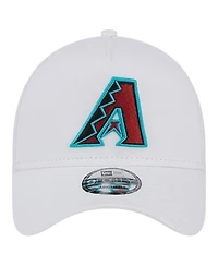 New Era Men's White Arizona Diamondbacks Tc A-Frame 9FORTY Adjustable Hat