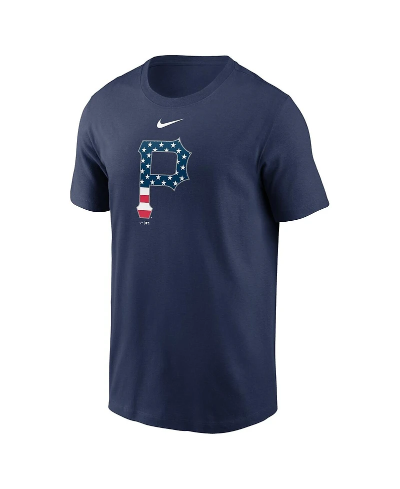 Nike Men's Navy Pittsburgh Pirates Americana T-Shirt