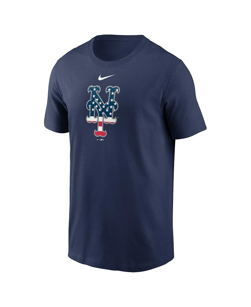 Nike Men's Navy New York Mets Americana T-Shirt