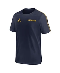 Jordan Men's Michigan Wolverines 2024 Sideline Coach Performance Top