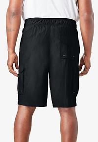 KingSize Big & Tall 8" Cargo Swim Trunks