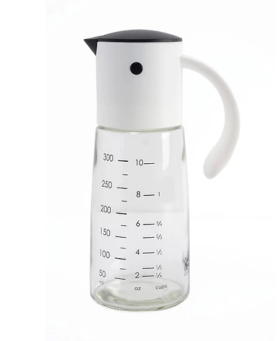 Rsvp International Glass 1.25 Cup and Dressing Dispenser