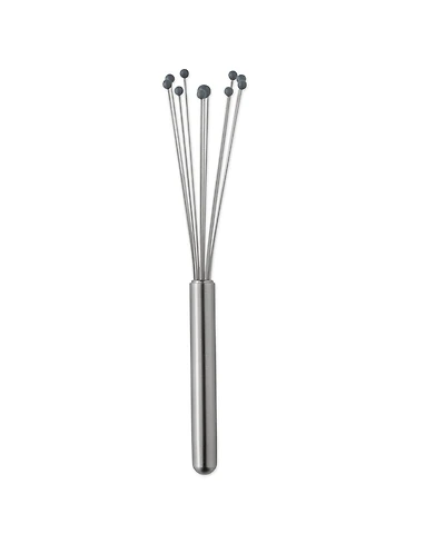 Rsvp International Endurance 18/8 Stainless Steel 10" x 2.25" Silicone Ball Whisk