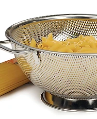 Rsvp International Endurance Precision Pierced Stainless Steel 3 Quart Colander