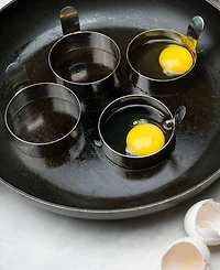 Rsvp International Endurance Stainless Steel 3x3x2" Egg Ring 4 Piece