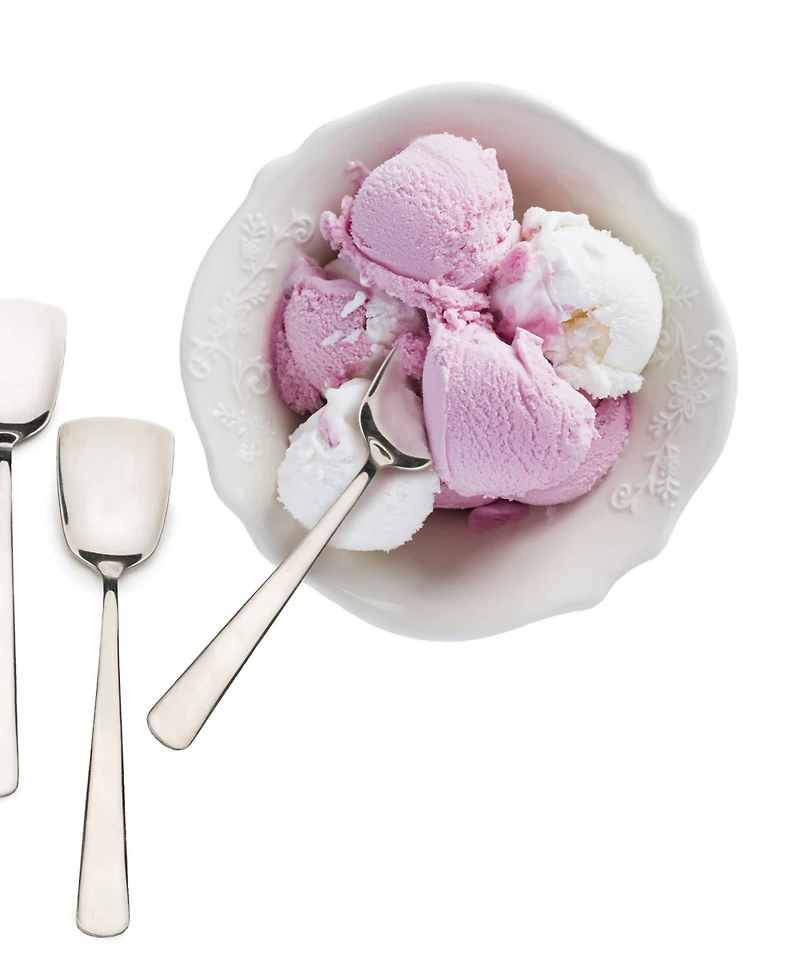 Rsvp International Endurance Stainless Steel 4 Piece 6" Ice Cream Spoons Set
