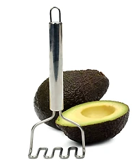 Rsvp International Endurance 18/8 Stainless Steel 3x2x7" Avocado Masher