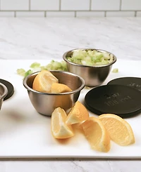 Rsvp International Endurance 4 Piece 3 ounce Condiment Cup and Lid Set