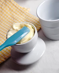 Rsvp International Stoneware White 3.7" Diameter Butter Pot