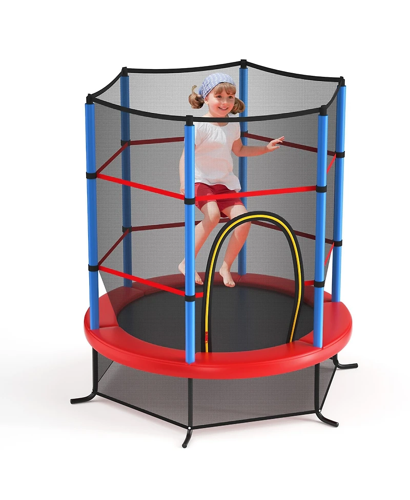 Costway 55" Kids Trampoline Bouncing Jumping Mat Recreational Trampoline