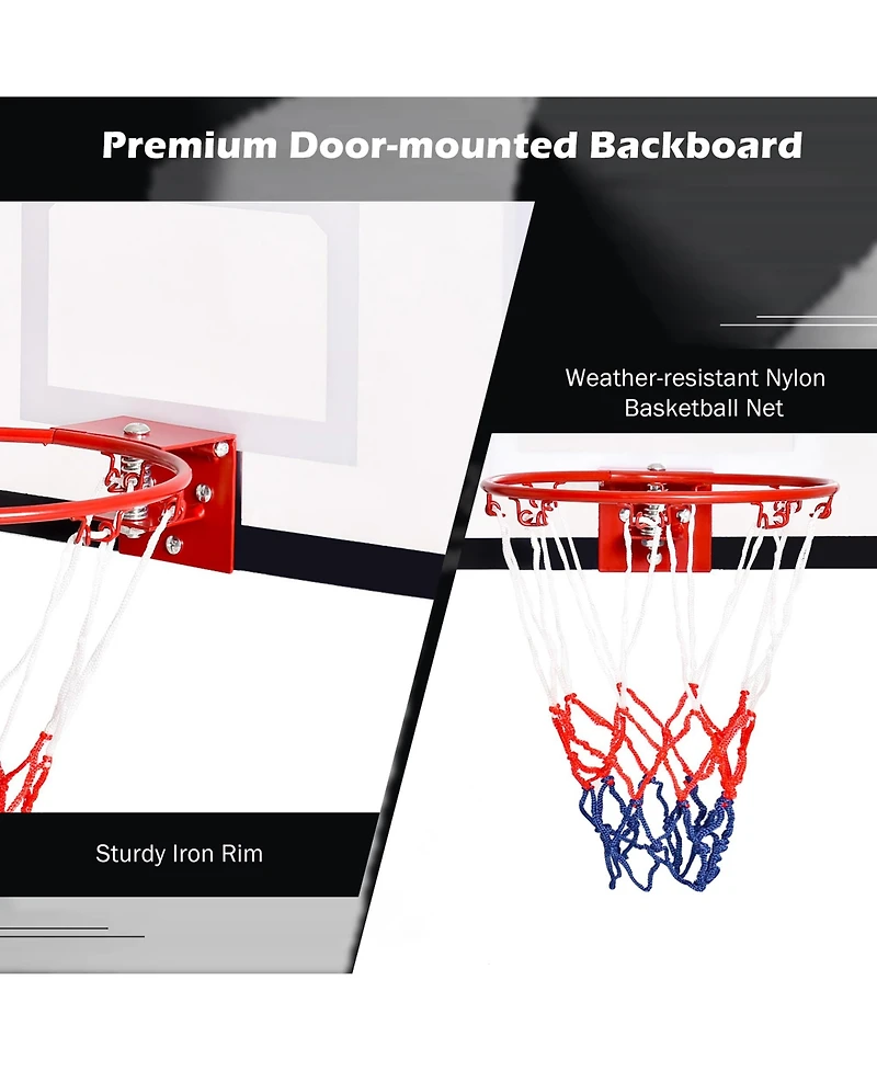 Costway Over-The-Door Mini Basketball Hoop