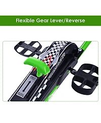 4 Wheels Kids Ride On Pedal Powered Bike Go Kart Racer Car Outdoor Play Toy