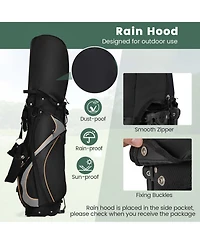 Golf Stand Bag Portable Lightweight Golf Carry Club Bag