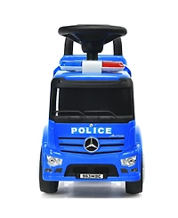 Costway Kids Ride On Push Police Car Licensed Mercedes Benz Push and Ride Racer