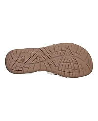 Easy Spirit Women's Luisa Round Toe Strappy Flat Sandals