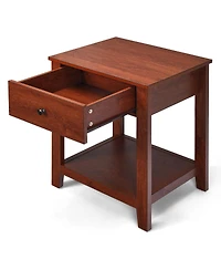 Night Stand End Side Table Bedside Accent Table