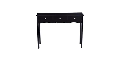 Costway Console Table Hall table Side Table Desk Accent Table 3 Drawers Entryway