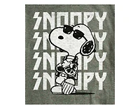 Hybrid Apparel Snoopy Rock Name Repeat Men's Short Sleeve Tee