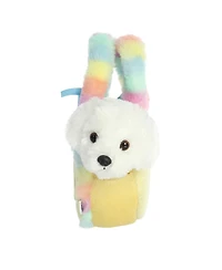 Aurora Small Fancy Pals Pastel Rainbow Smileyworld Vibrant Plush Toy 8"