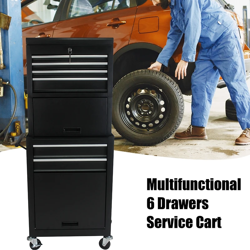 Streamdale 6-Drawer Rolling Tool Chest