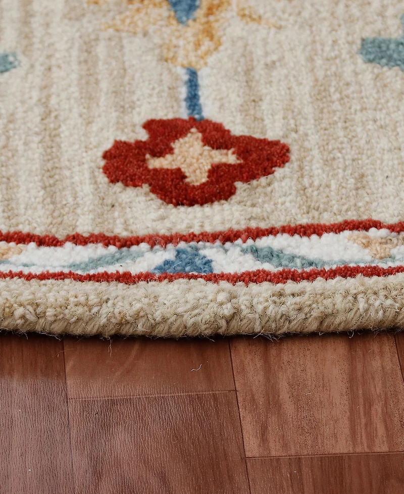 Closeout! Lr Home Rochelle Rug- 7'3"x7'3" Round Area Rug