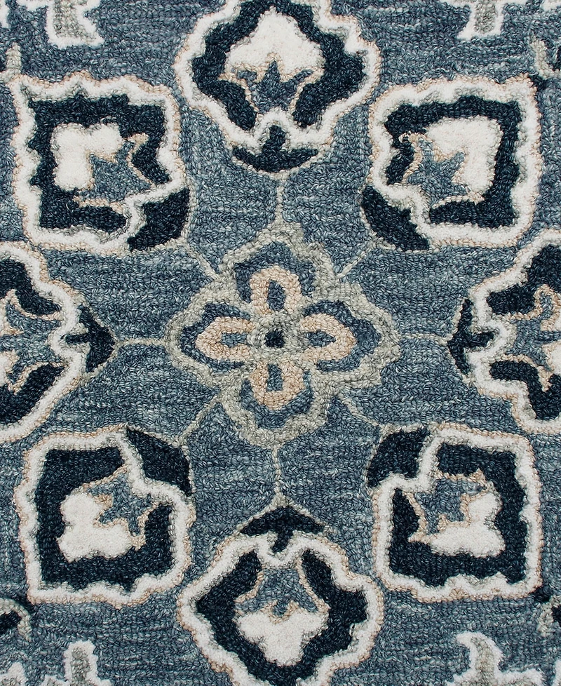 Closeout! Lr Home Rochelle Rug-134 7'3"x7'3" Round Area Rug